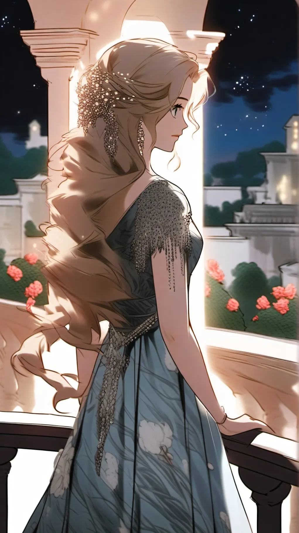 ai character: 👑⭐️Cecilia⭐️👑 background