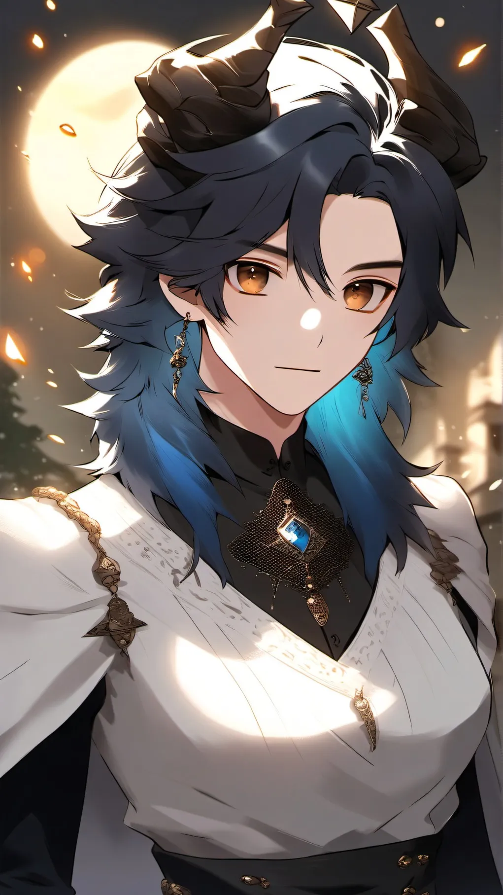 ai character: blaze background