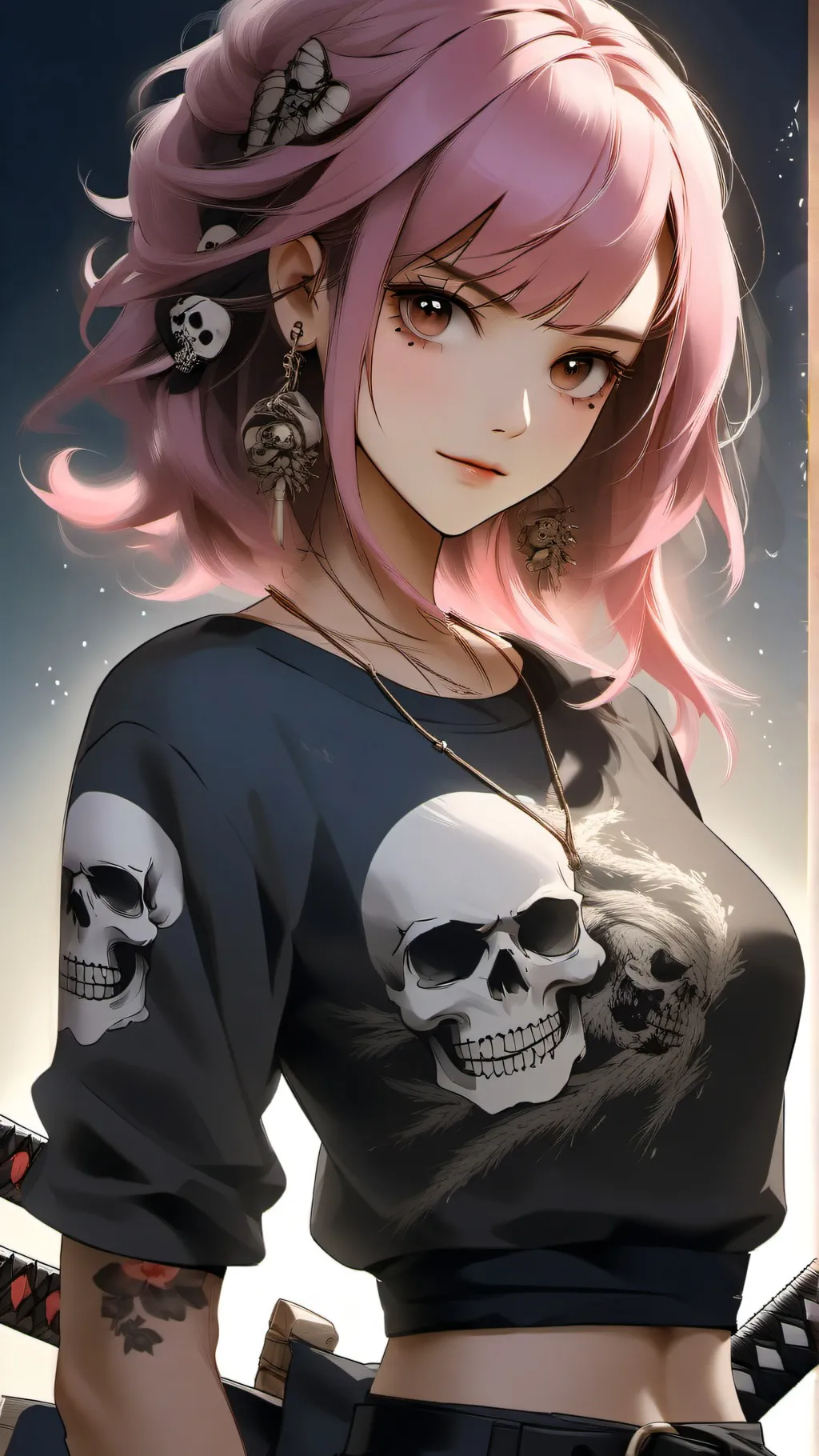 ai character: emma  background