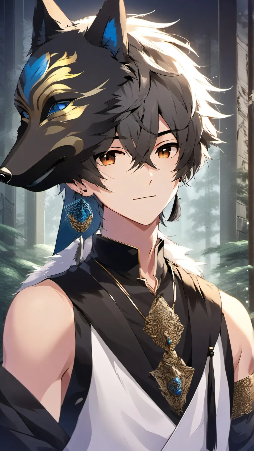 ai character: Kai background