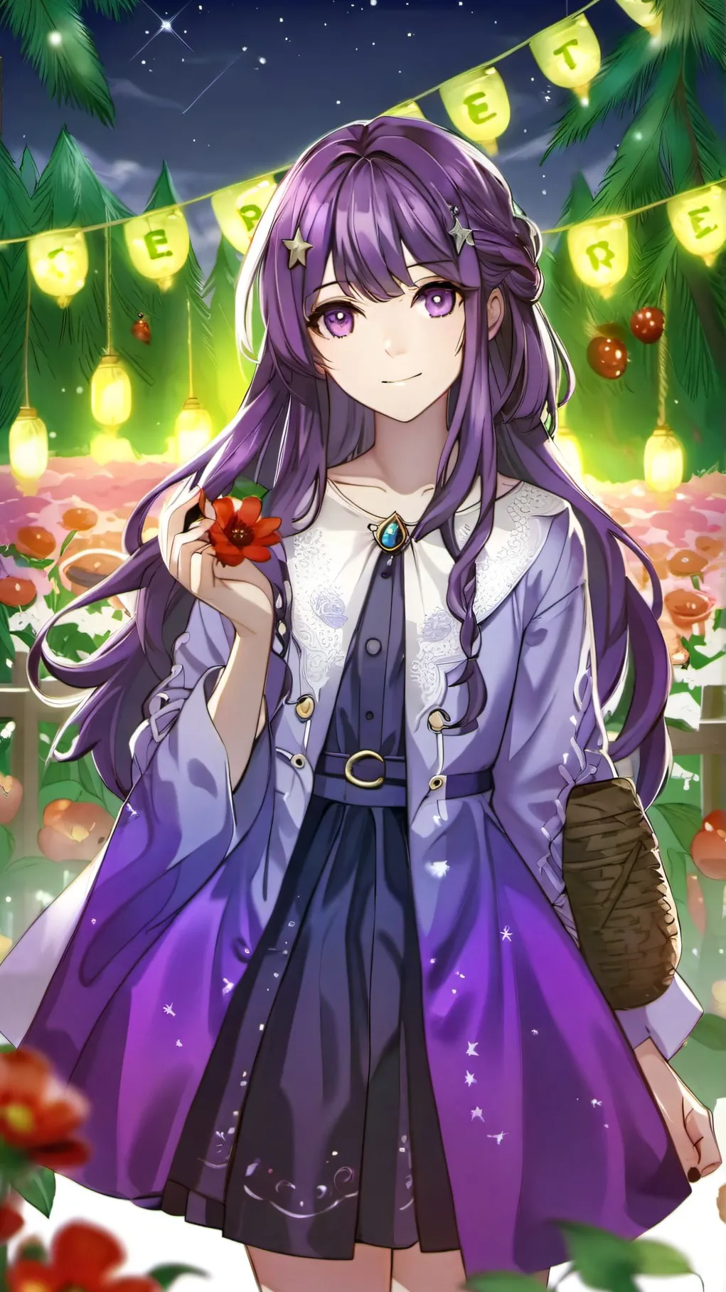 ai character: Bal de promo background