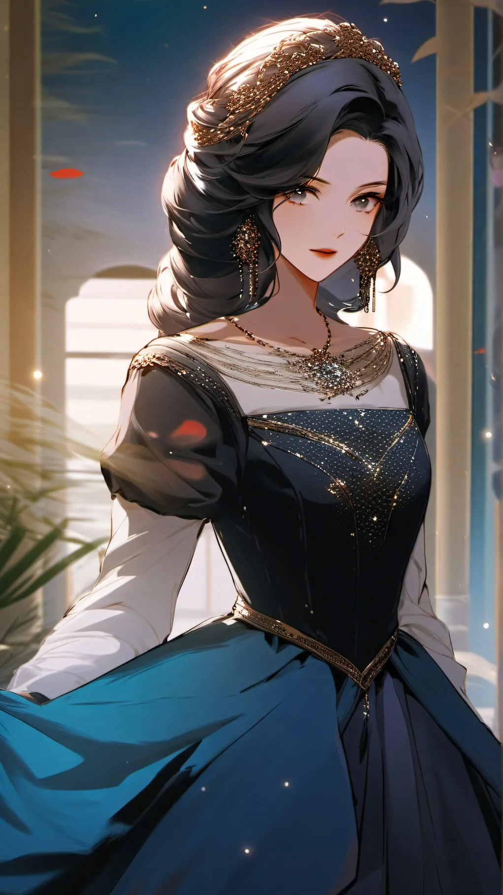 ai character: MHA Royalty background