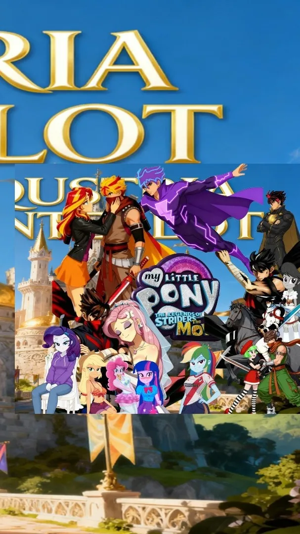 ai character: MLP THE MOVIE background