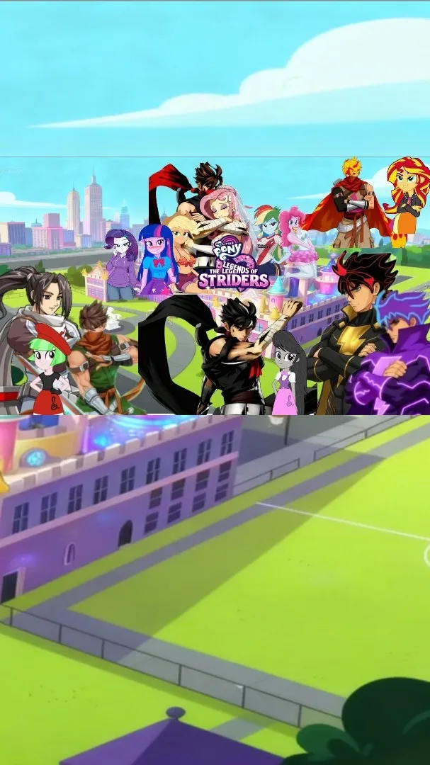 ai character: MY LITTLE PONT EG background