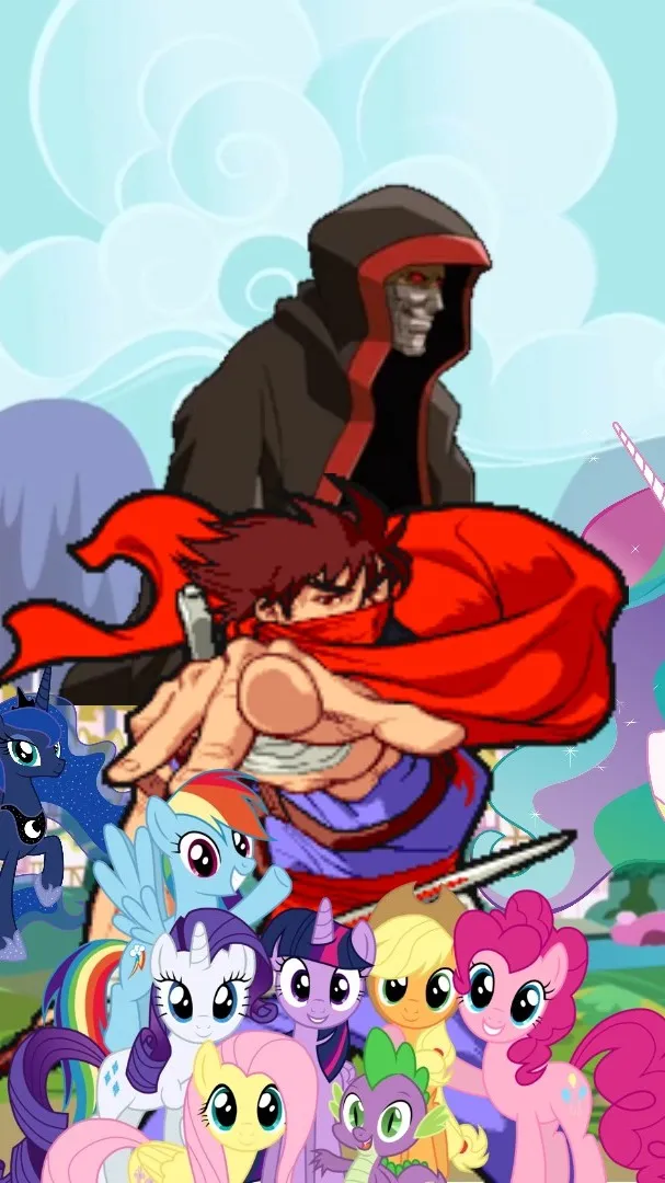 ai character: MLP THE HIRYUS background