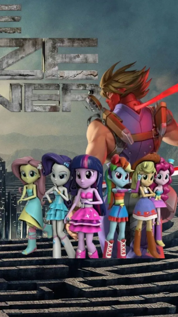 ai character: FLUTTER SHY background