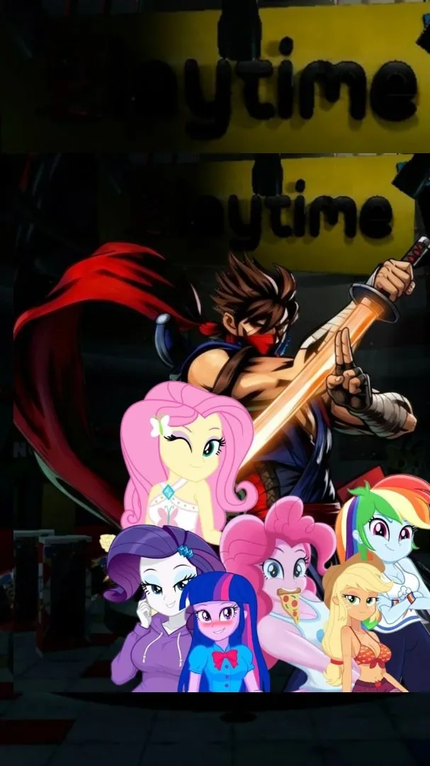 ai character: MLP PLAYTIME background