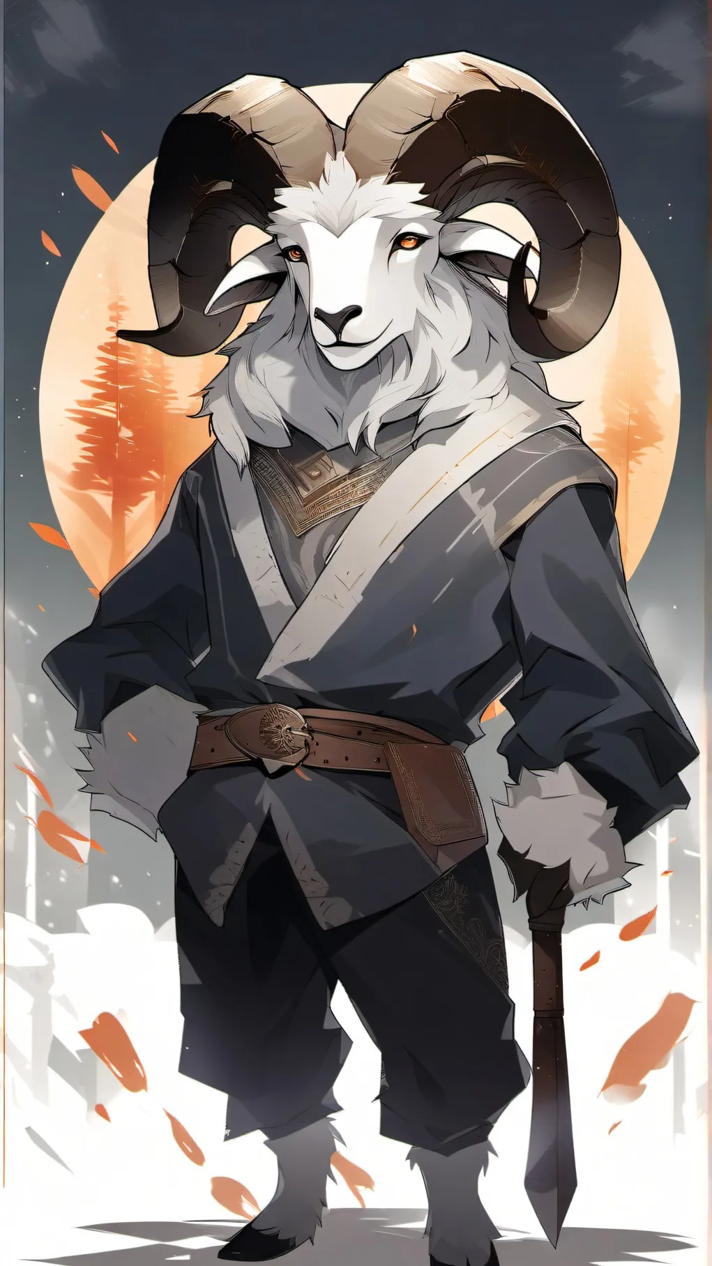 ai character: HAMAL (my laes oc) background