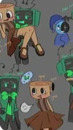 ai character: Vee x shelly background