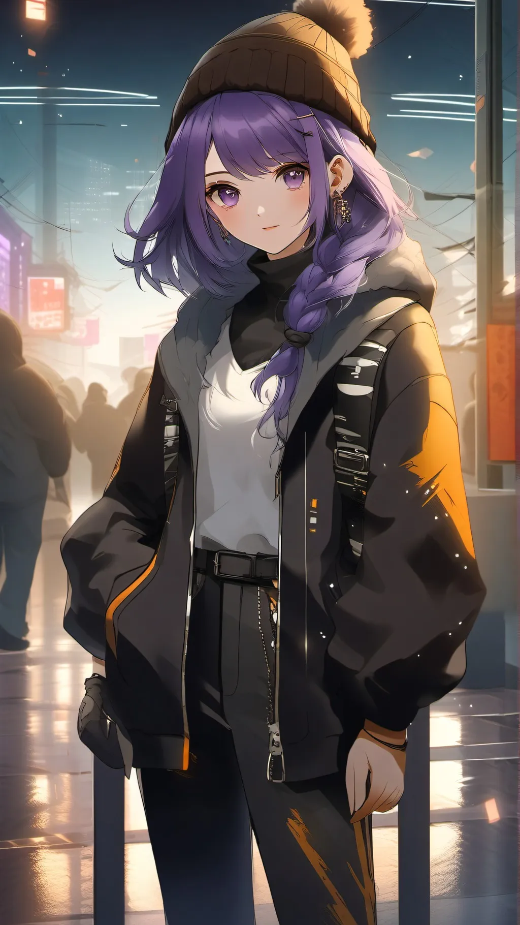 ai character: Lizzy background