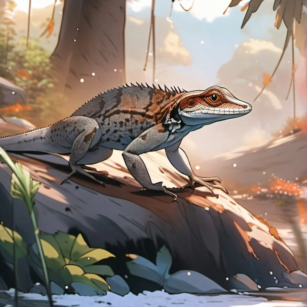 chat with ai character: Brown Anole