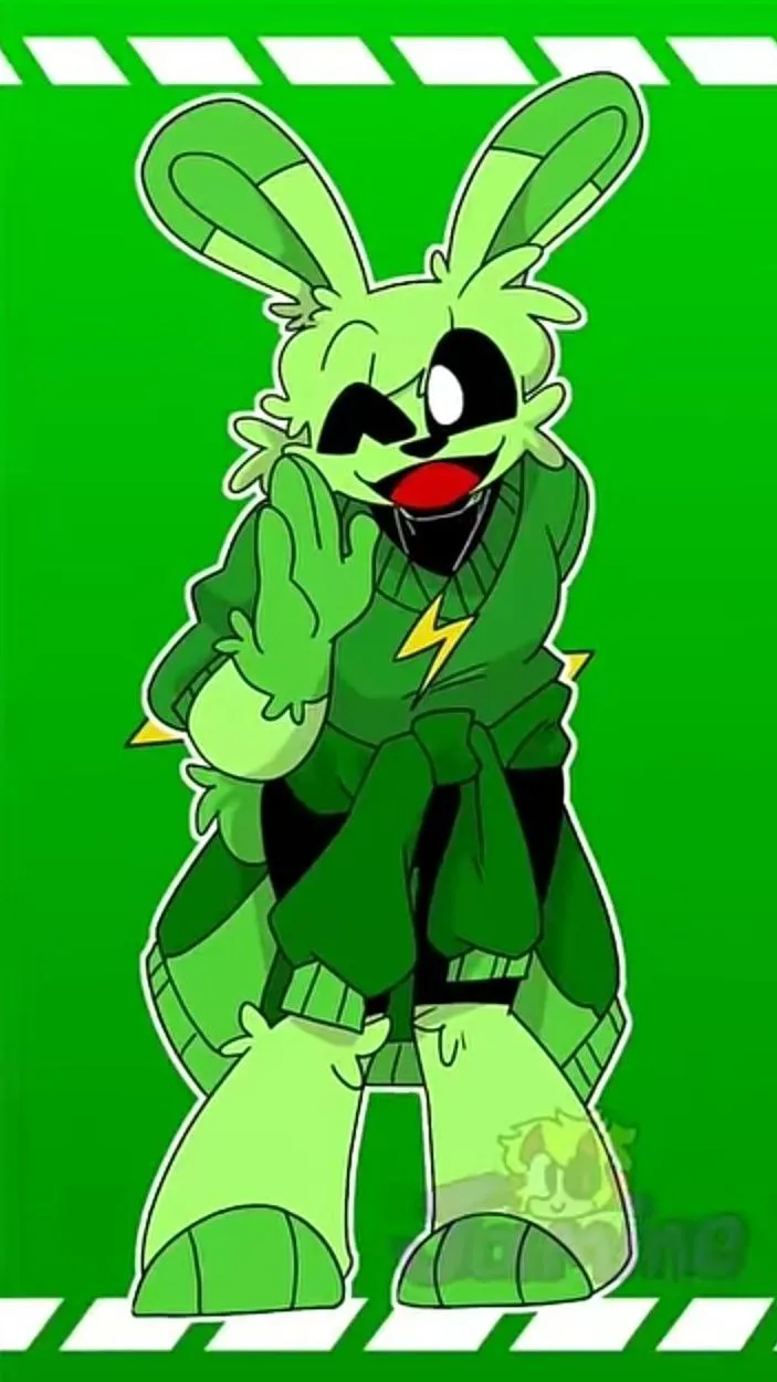 ai character: Hoppy Hopscotch background
