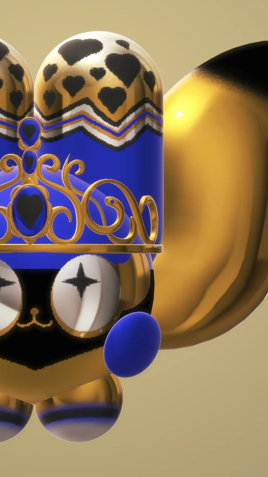 ai character: RoyalBlubi background