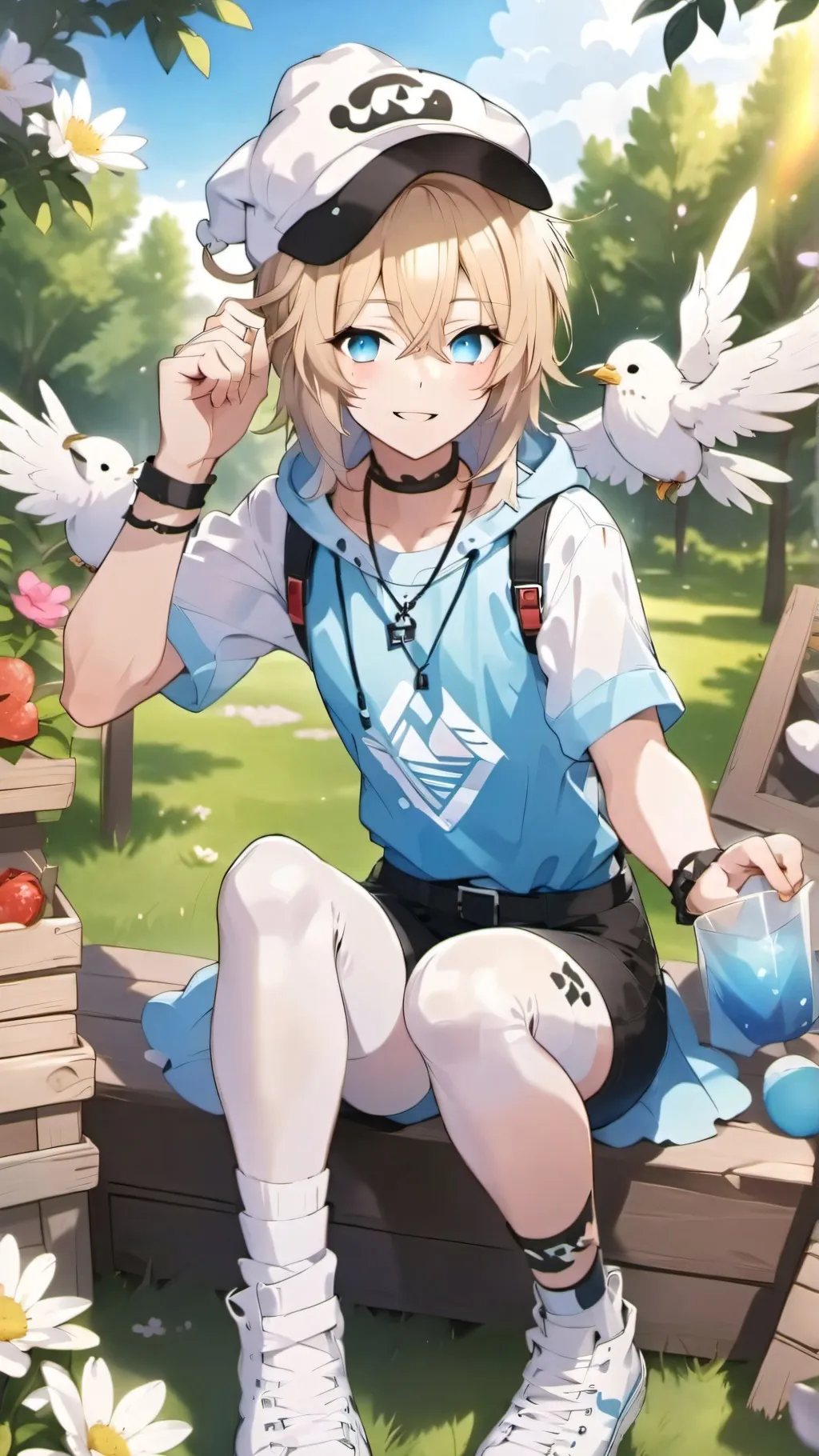 ai character: Angie background