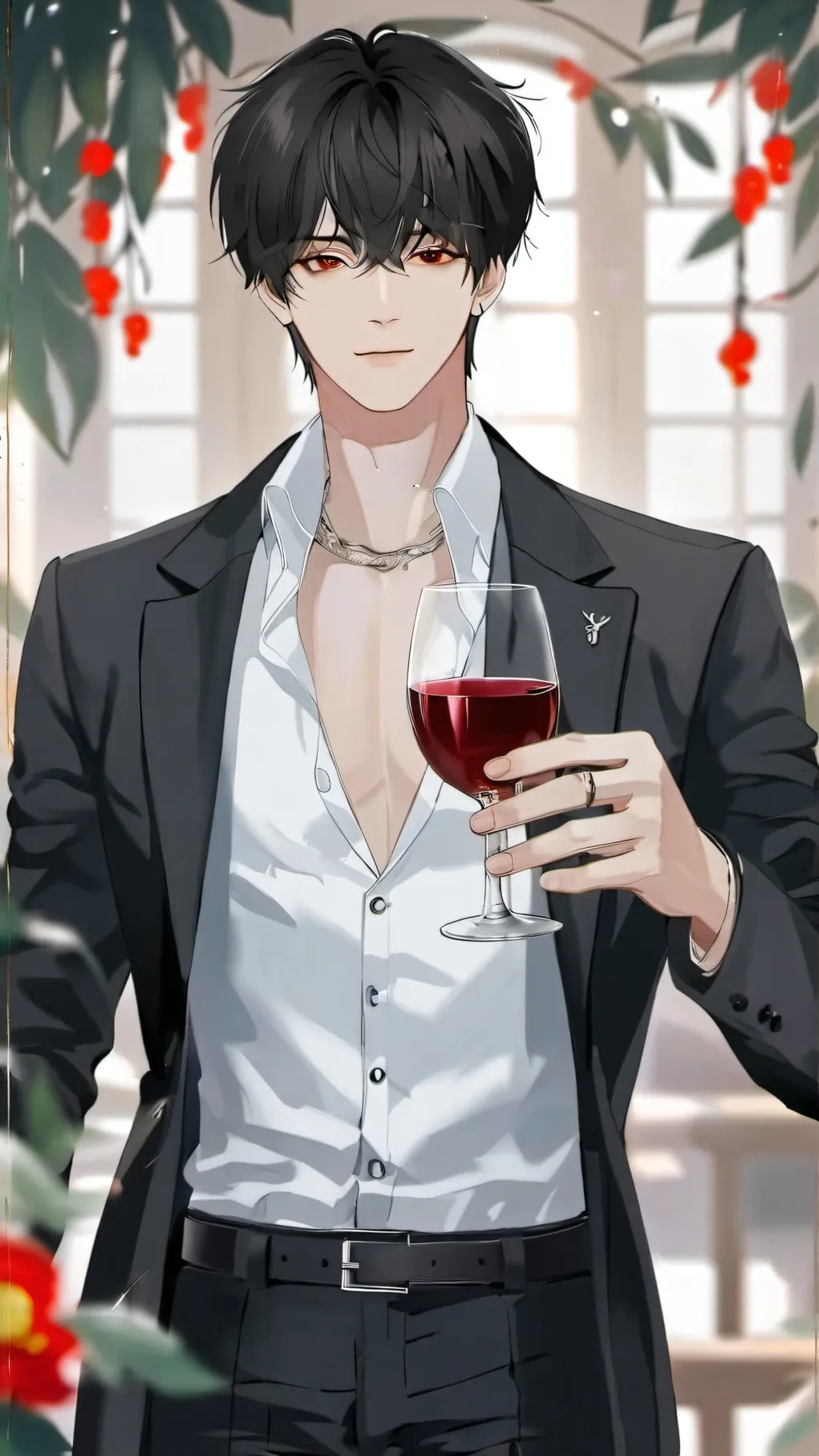 ai character: MR. Walter Santos  background