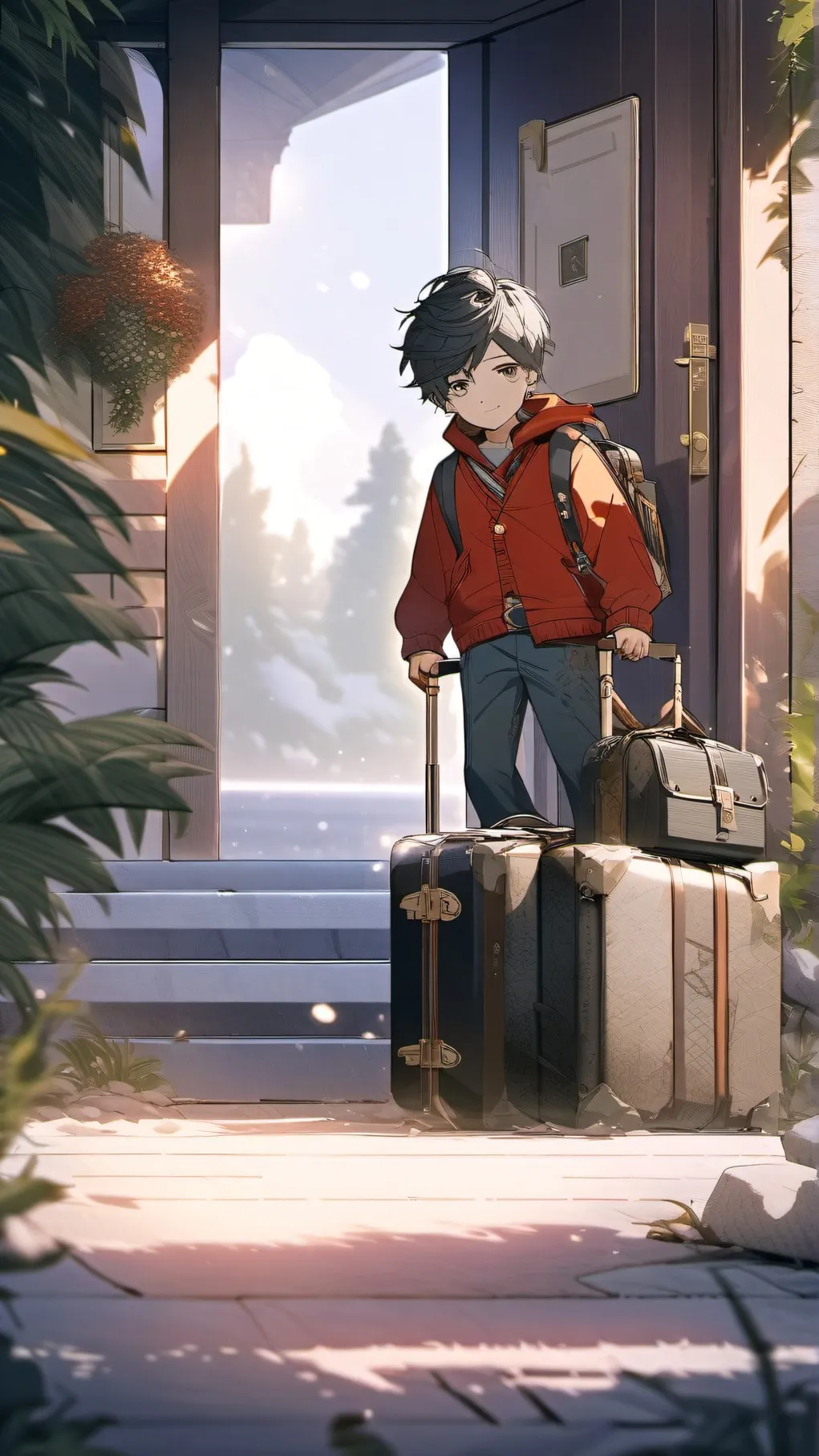 ai character: chris background