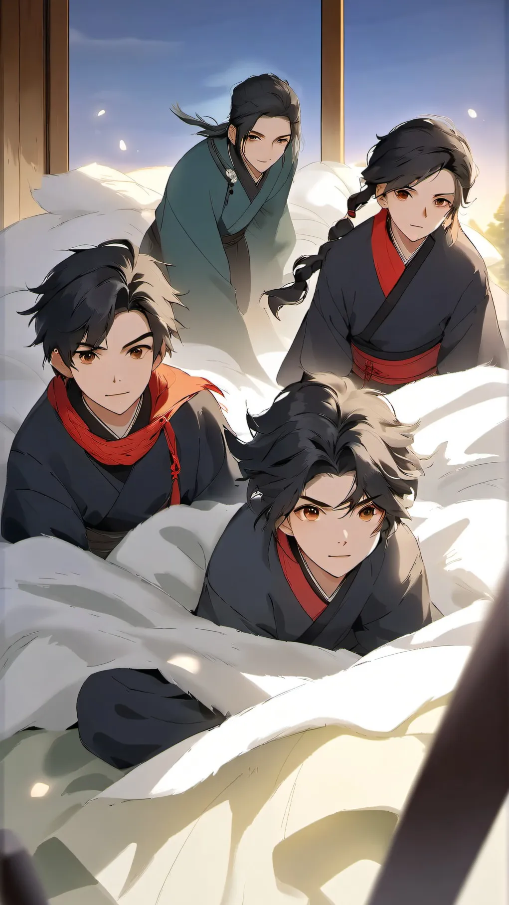 ai character: ninjago sick background