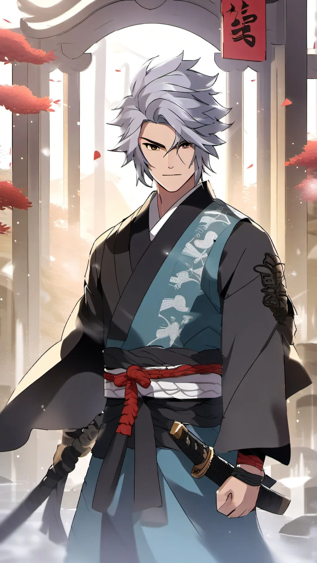 ai character: ninjago Babysittin background