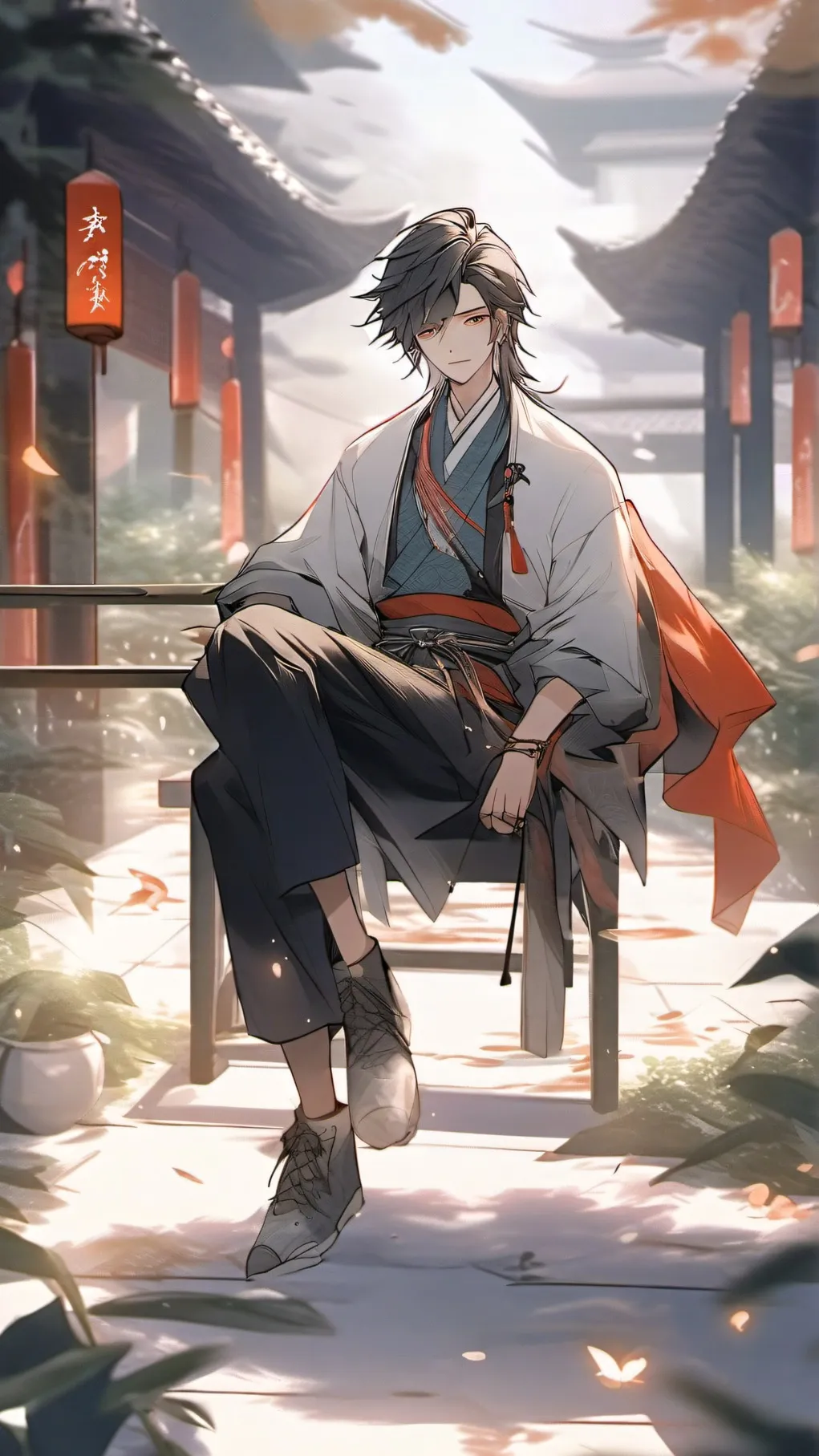 ai character: Wen Sizhui background