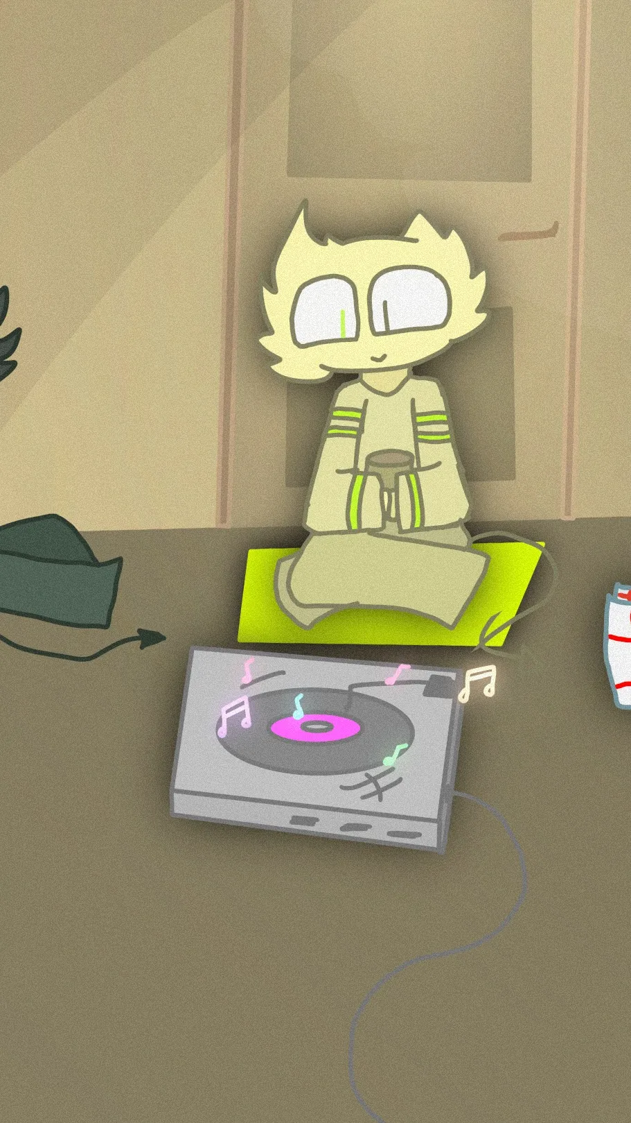 ai character: A14 background