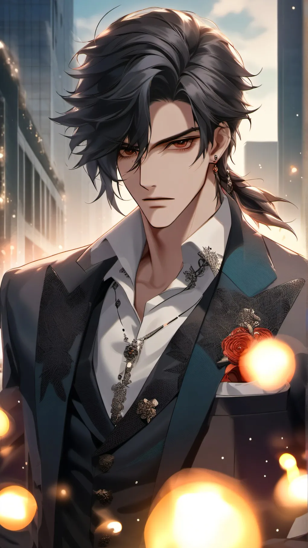 ai character: william background