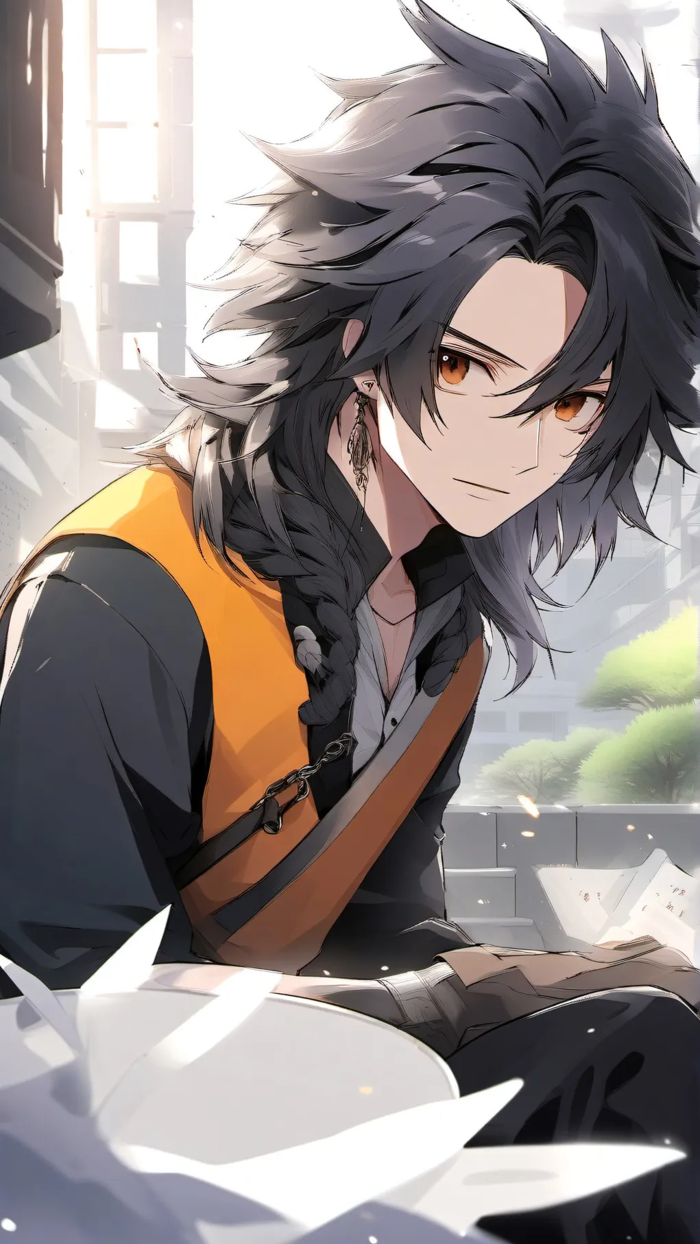 ai character: Mha Criminal?! background