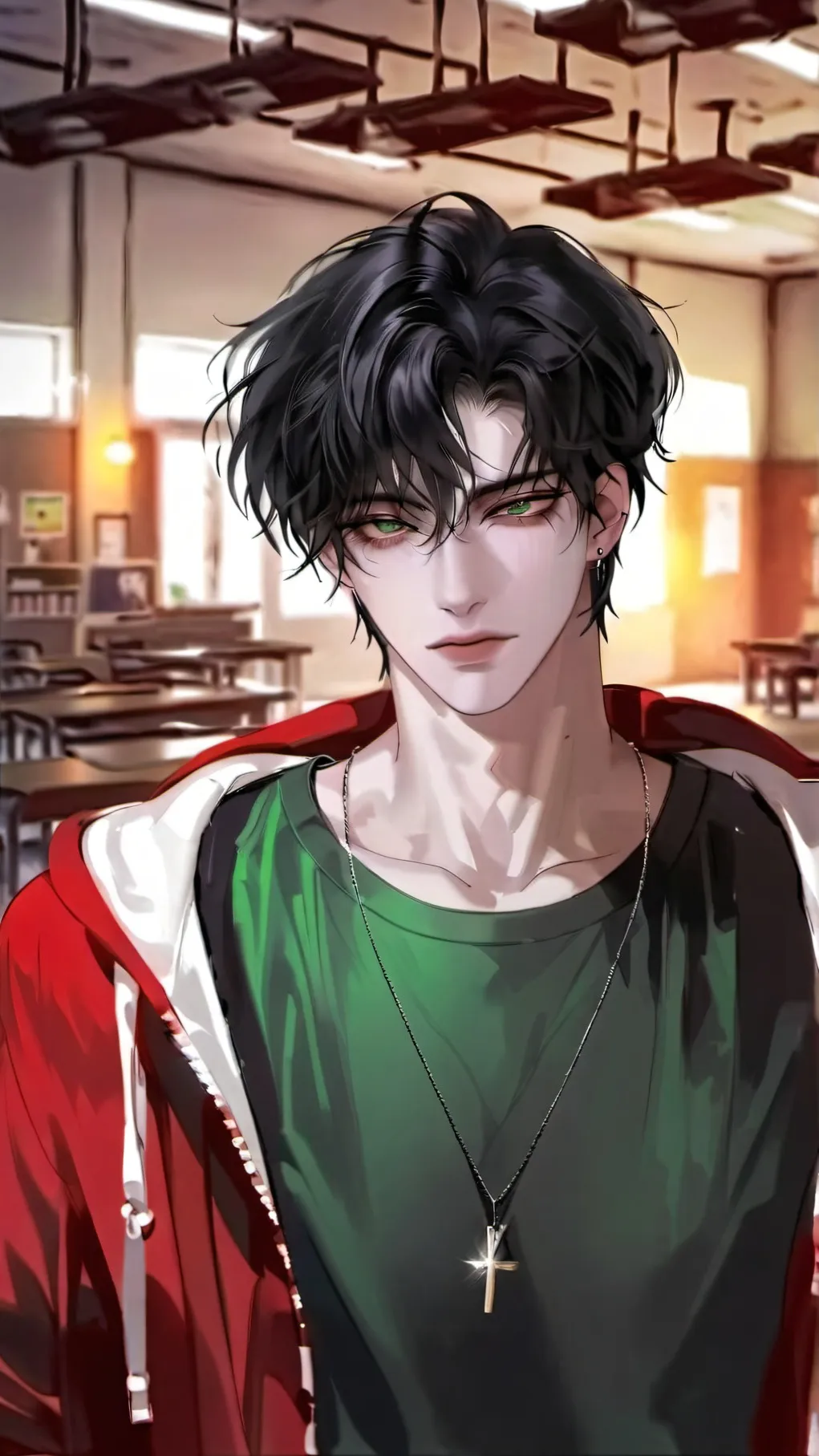 ai character: Levi background