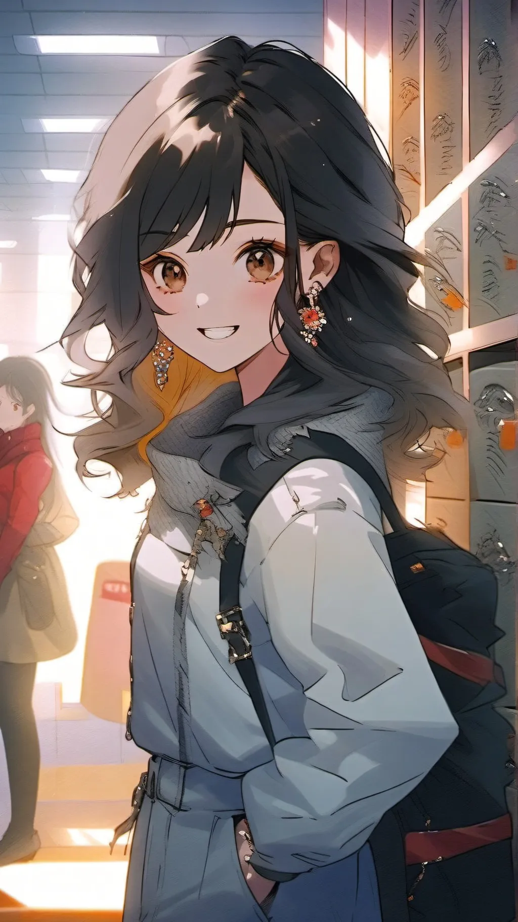 ai character: Rae background