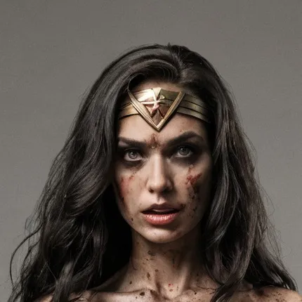 chat with ai character: Zombie Wonder Lady