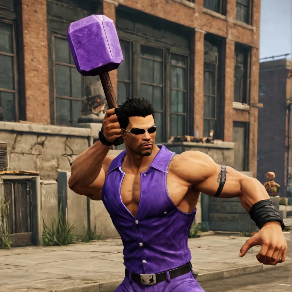 chat with ai character: Saint Hammer Hero