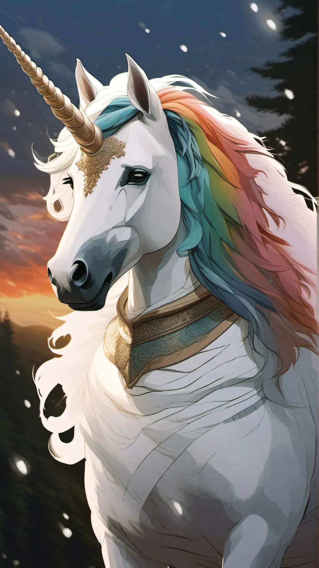 ai character: Ur Home Alone 😇🦄 background