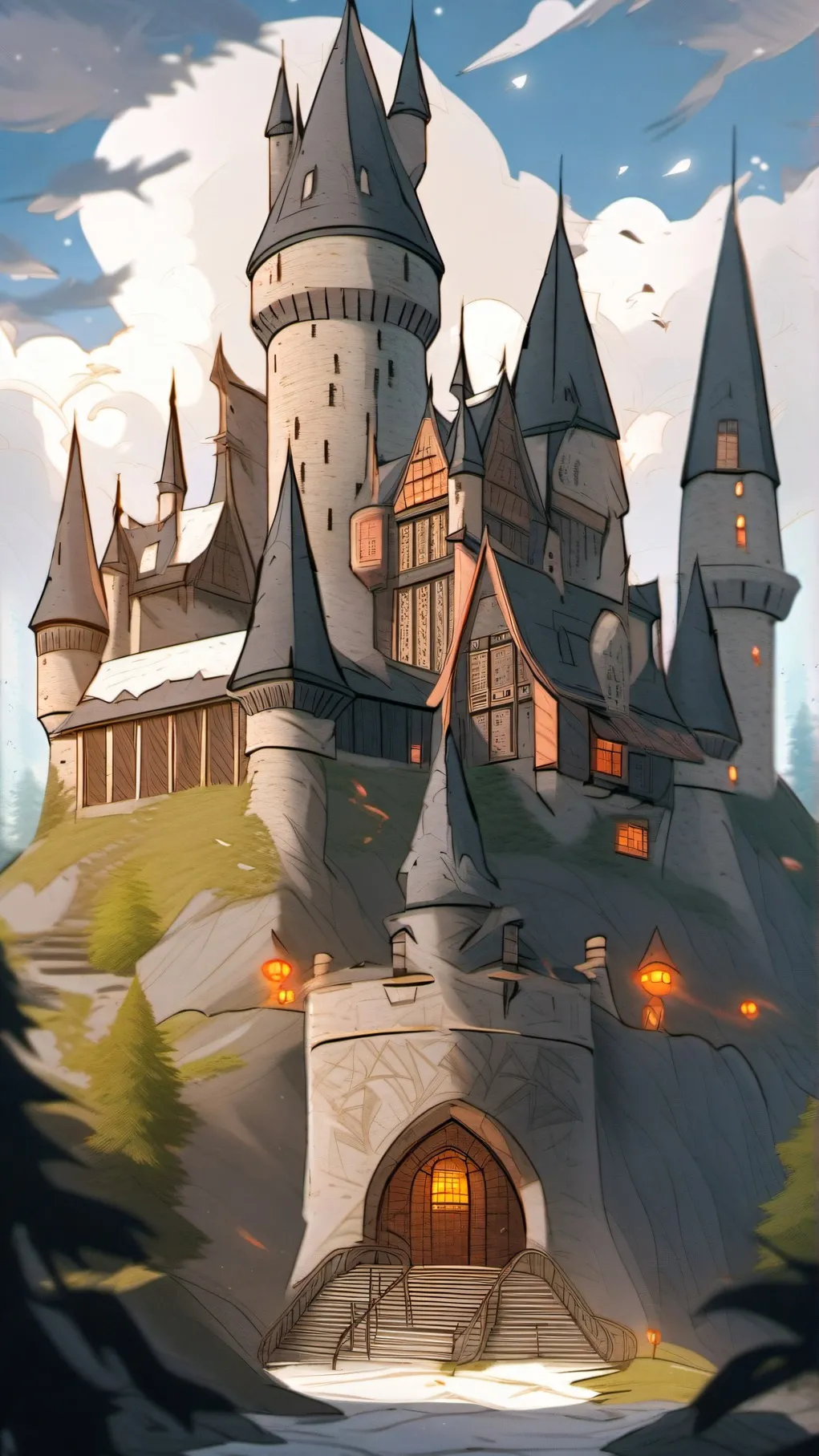 ai character: Harry Potter background