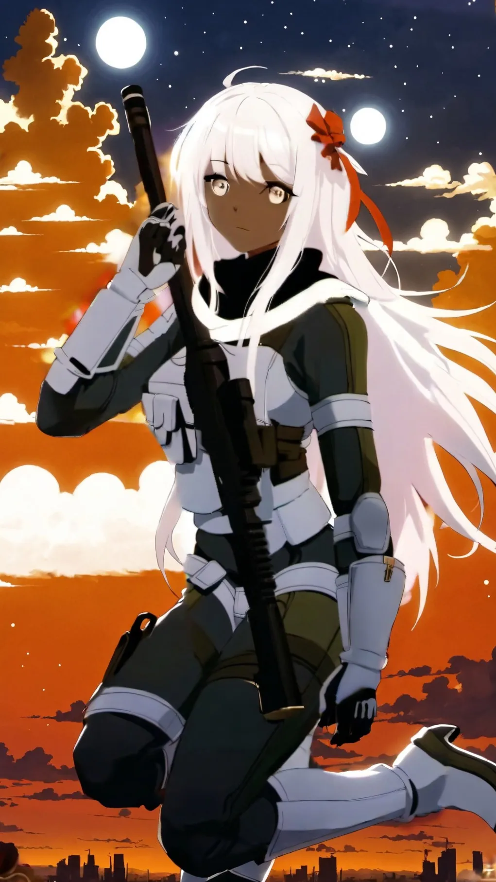 ai character: Aria background