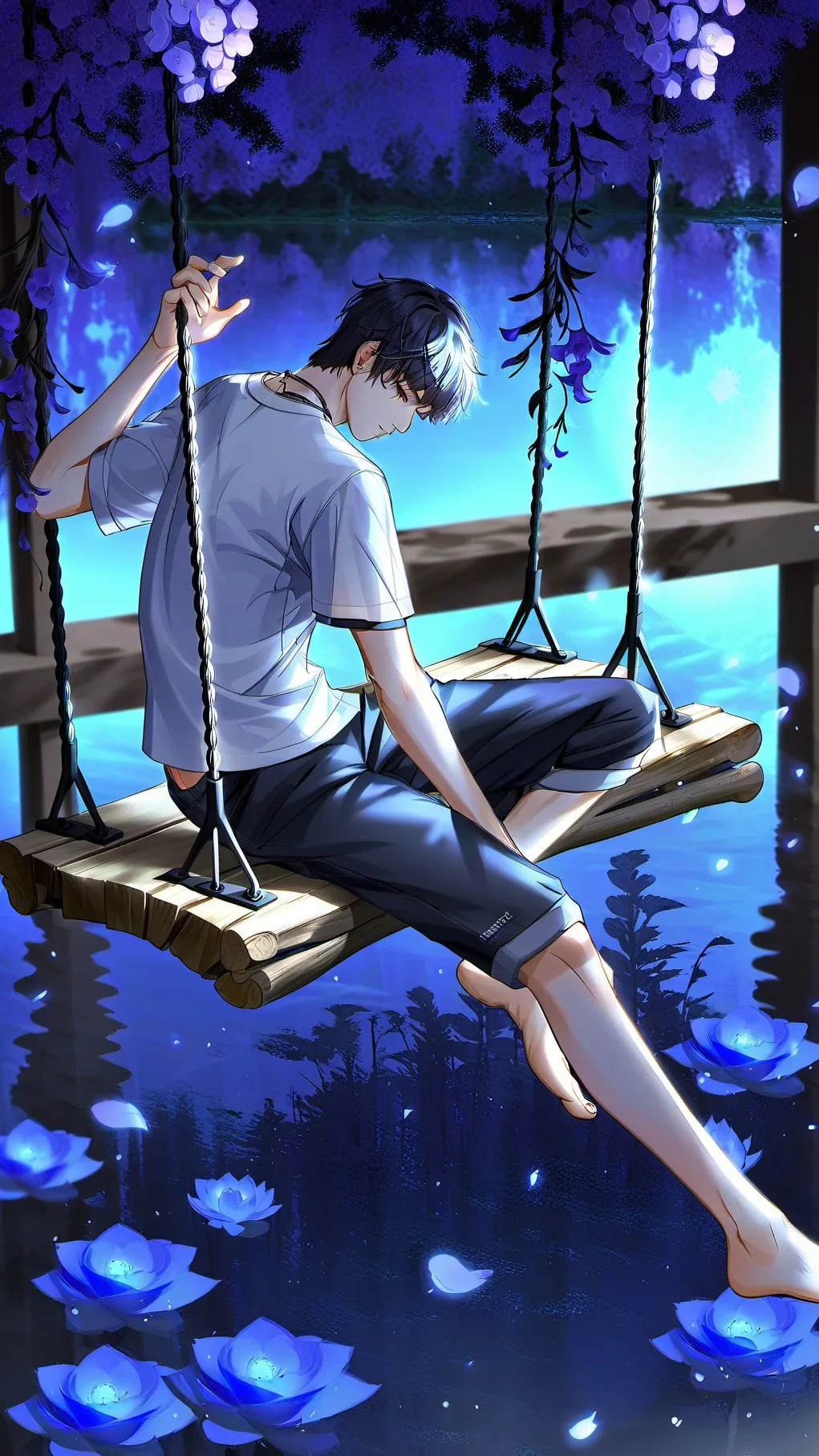 ai character: Flare background