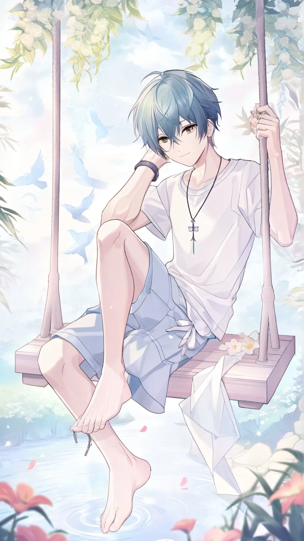 ai character: handsome nerd!🥵🤓 background