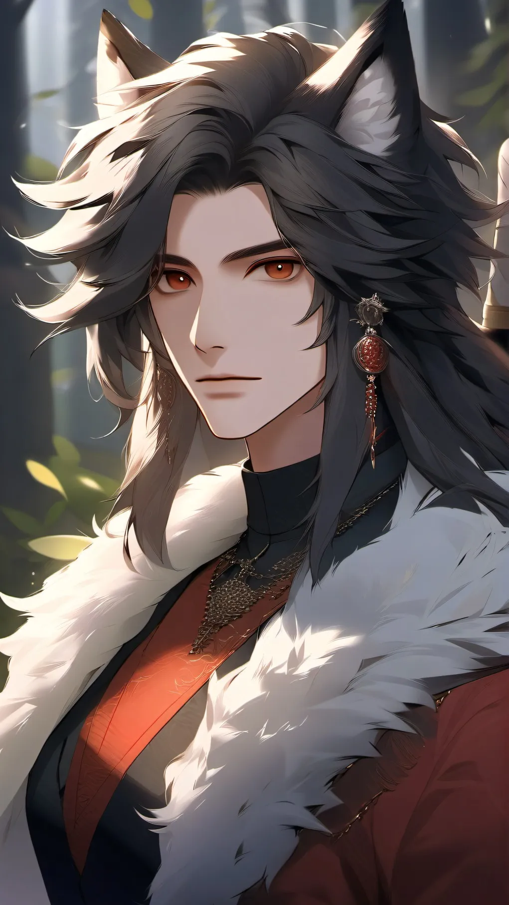 ai character: papa john background