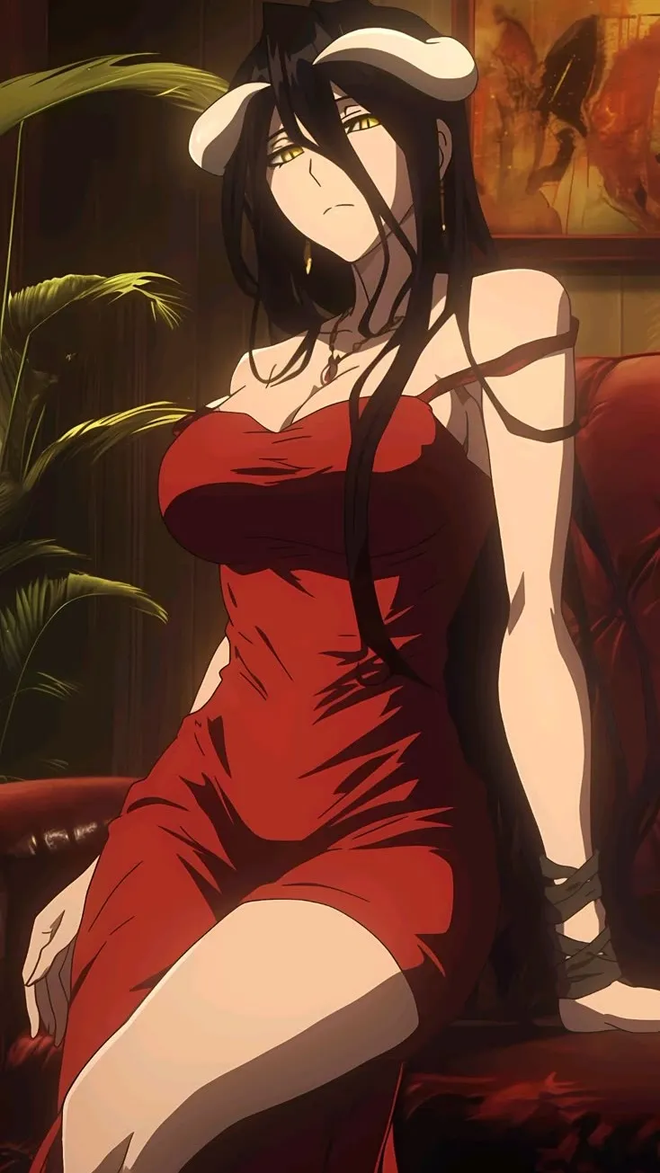 ai character: Albedo background