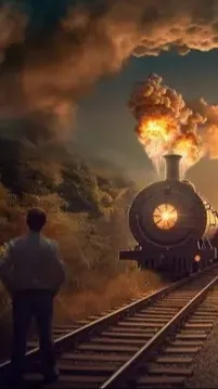 ai character: Time traveler background