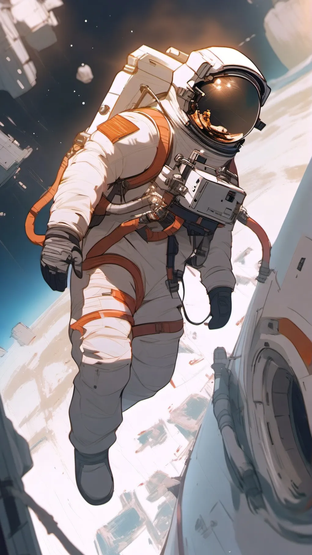 ai character: NASA background