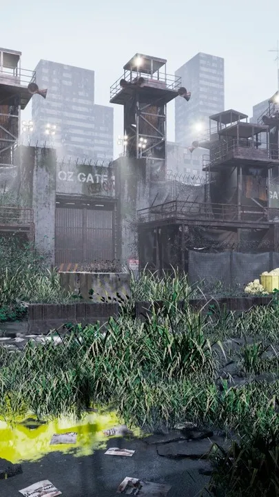 ai character: Quarantine Zone background