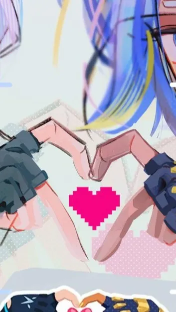 ai character: neon x jett background