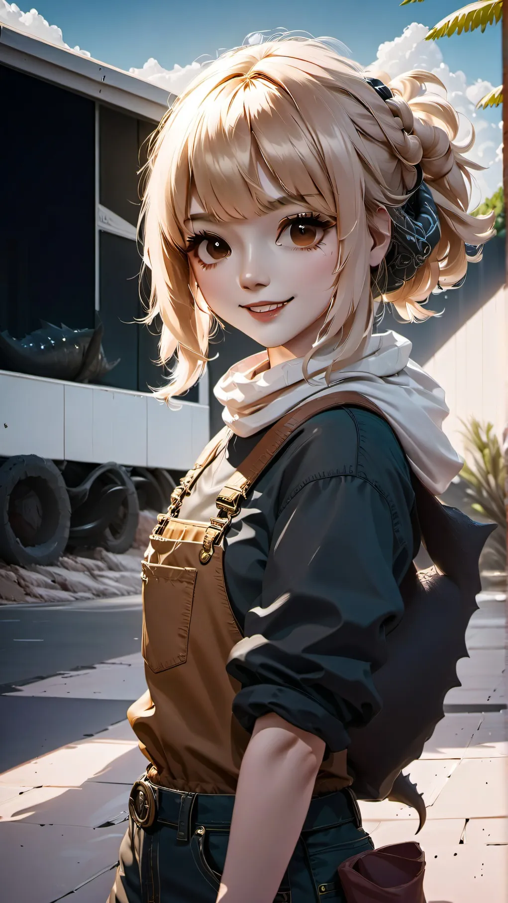 ai character: Shelly! background