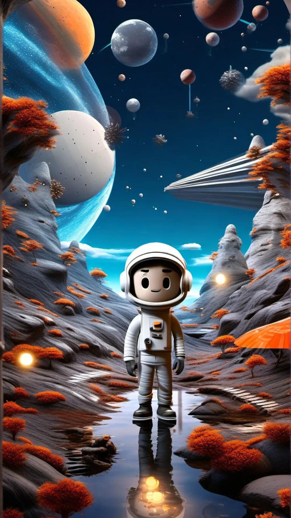 ai character: Astro background