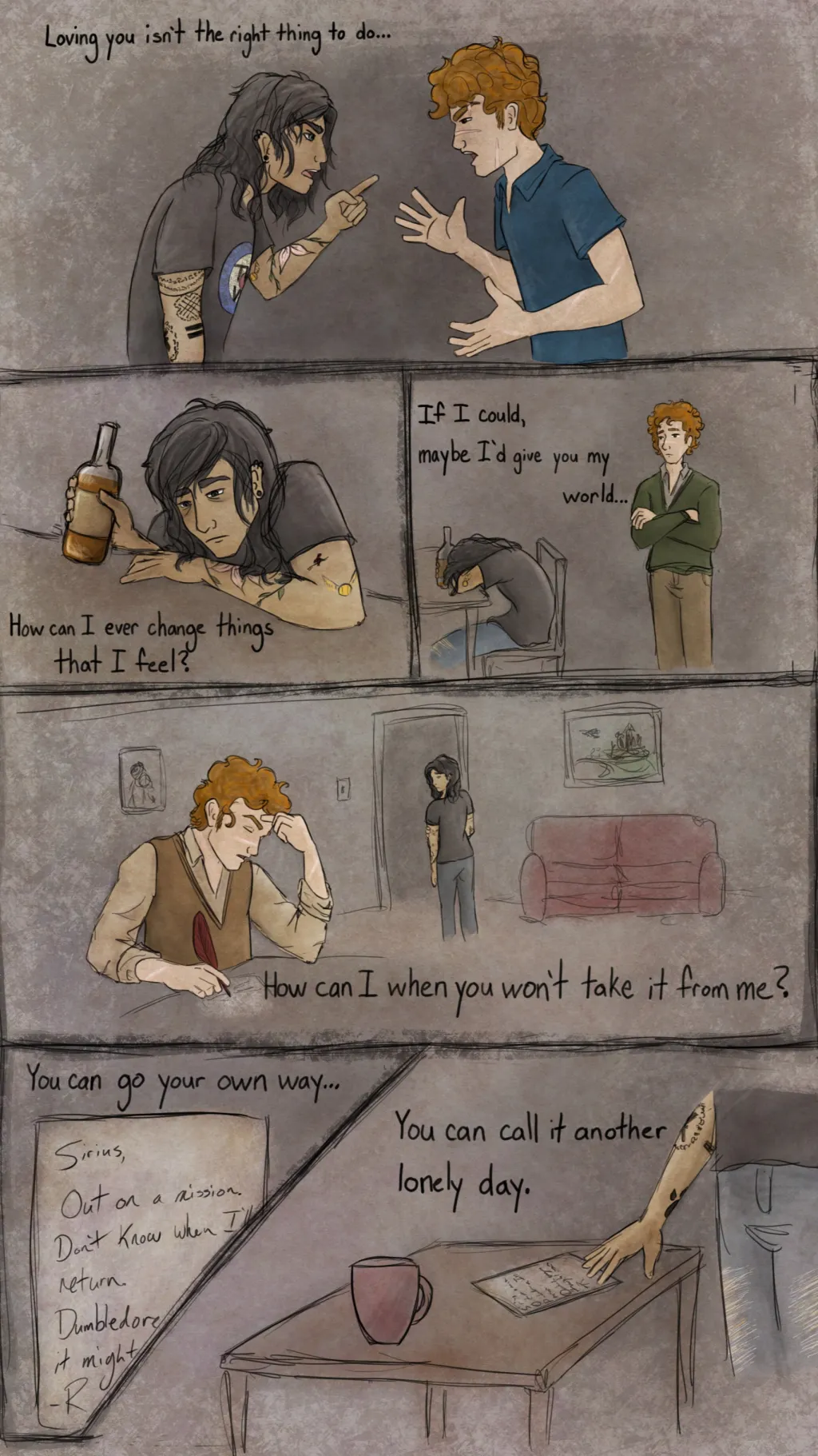 ai character: Wolfstar Angst  background