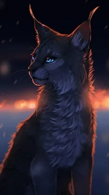 ai character: New Warrior Cat background