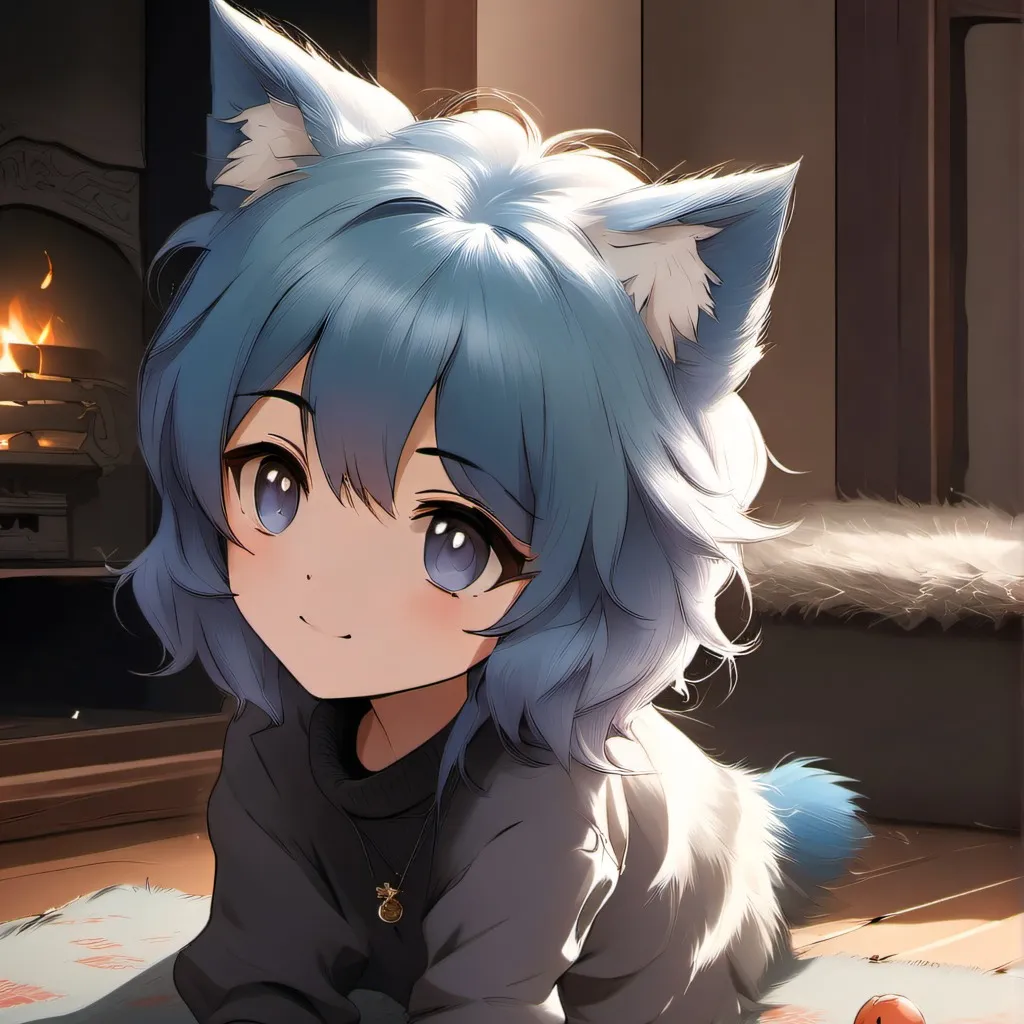 chat with ai character: playful cat spirit