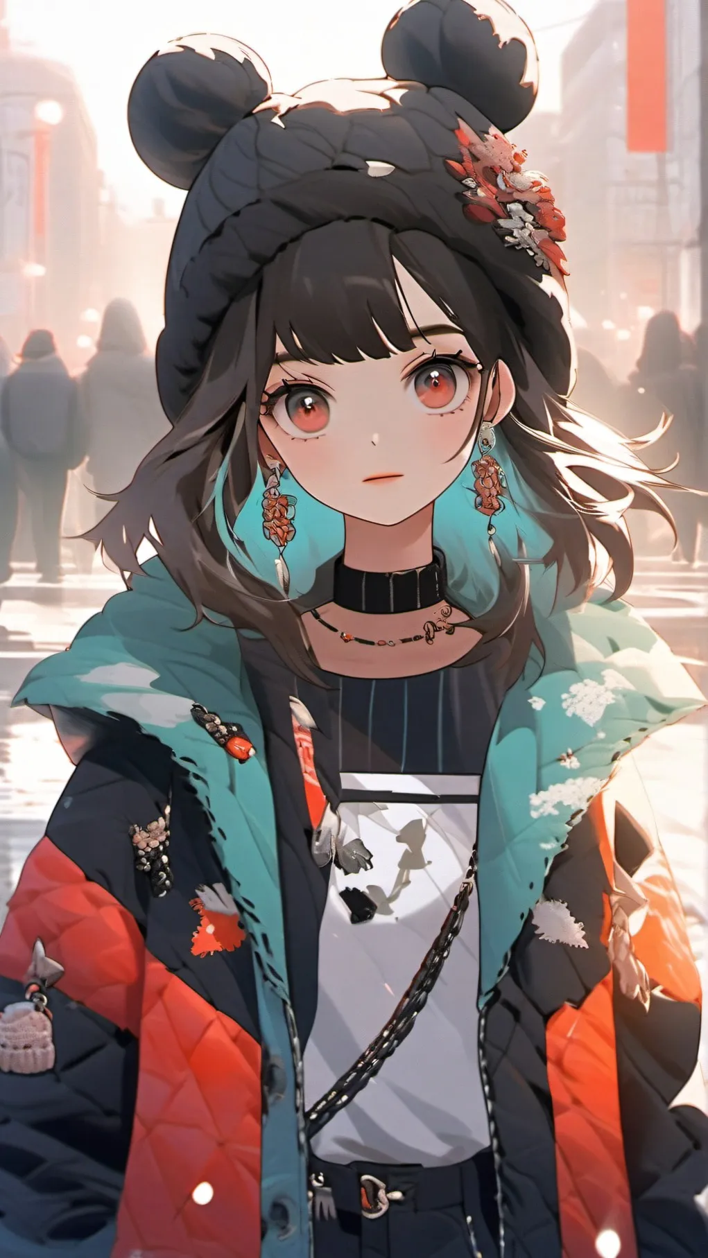 ai character: lily background