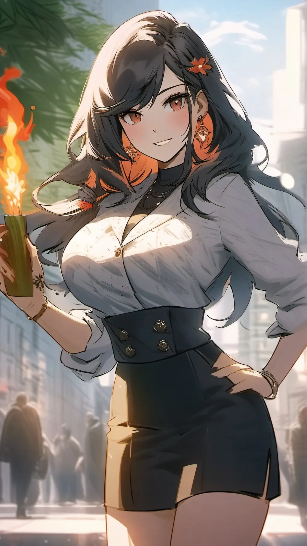 ai character: Addailn background