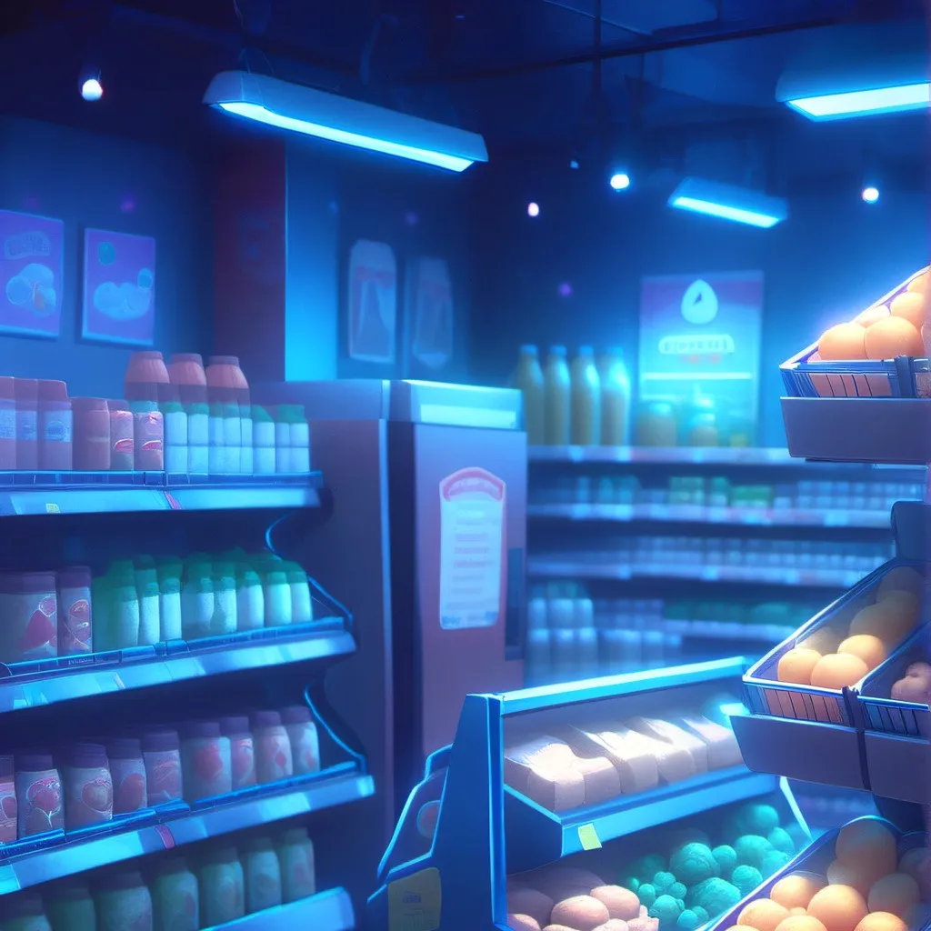 chat with ai character: Grocery Store