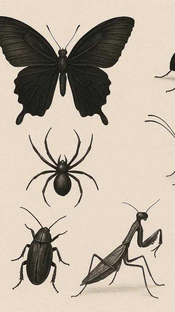 ai character: Night circle background